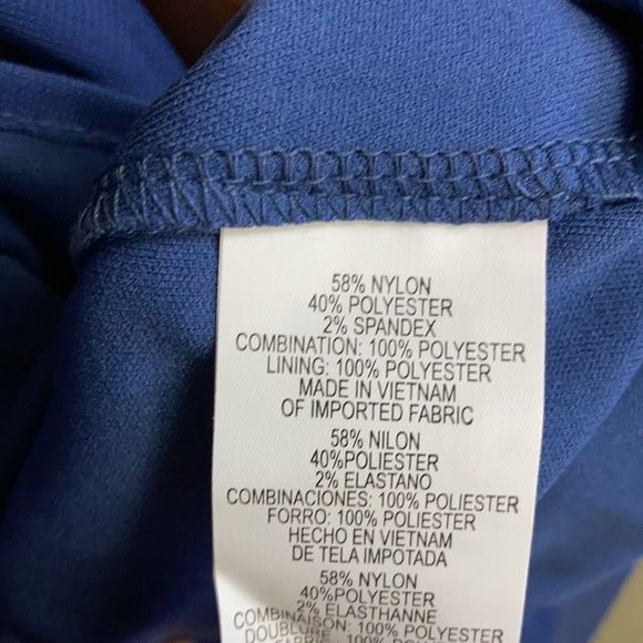 Onyx Nite Blue Lace Gown Size 12 NWT - Picture 7 of 8